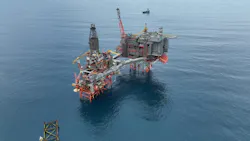 offshore Valhall operations in North Sea offshore Valhall operations in North Sea