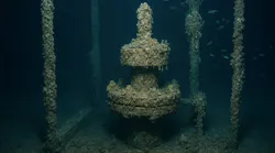 Figure 1(b). Illustration of subsea well conditions as seen from ROV surveys. Figure 1(b). Illustration of subsea well conditions as seen from ROV surveys.
