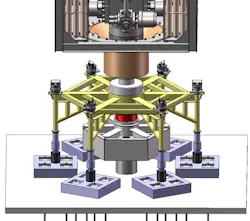 BOP support frame design. BOP support frame design.