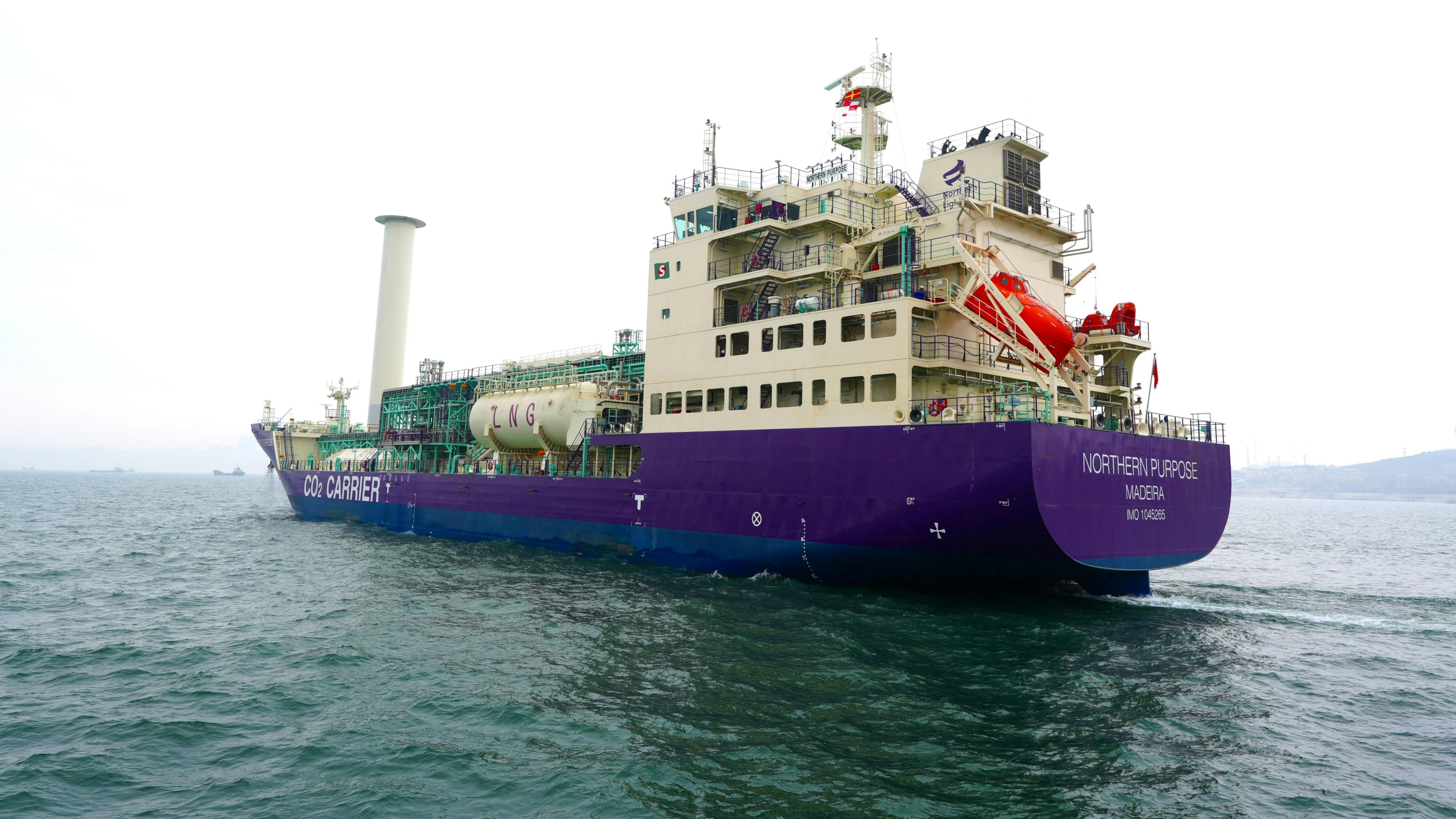Northern Purpose LCO2 carrier vessel