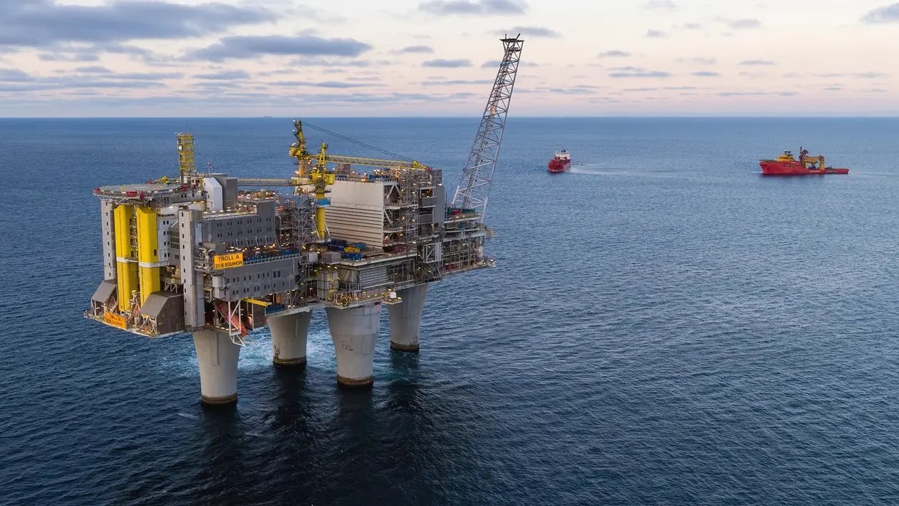 Troll A offshore operations