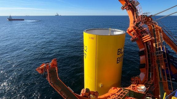 Orsted and PGE kick off offshore installation of Baltica 2 project
