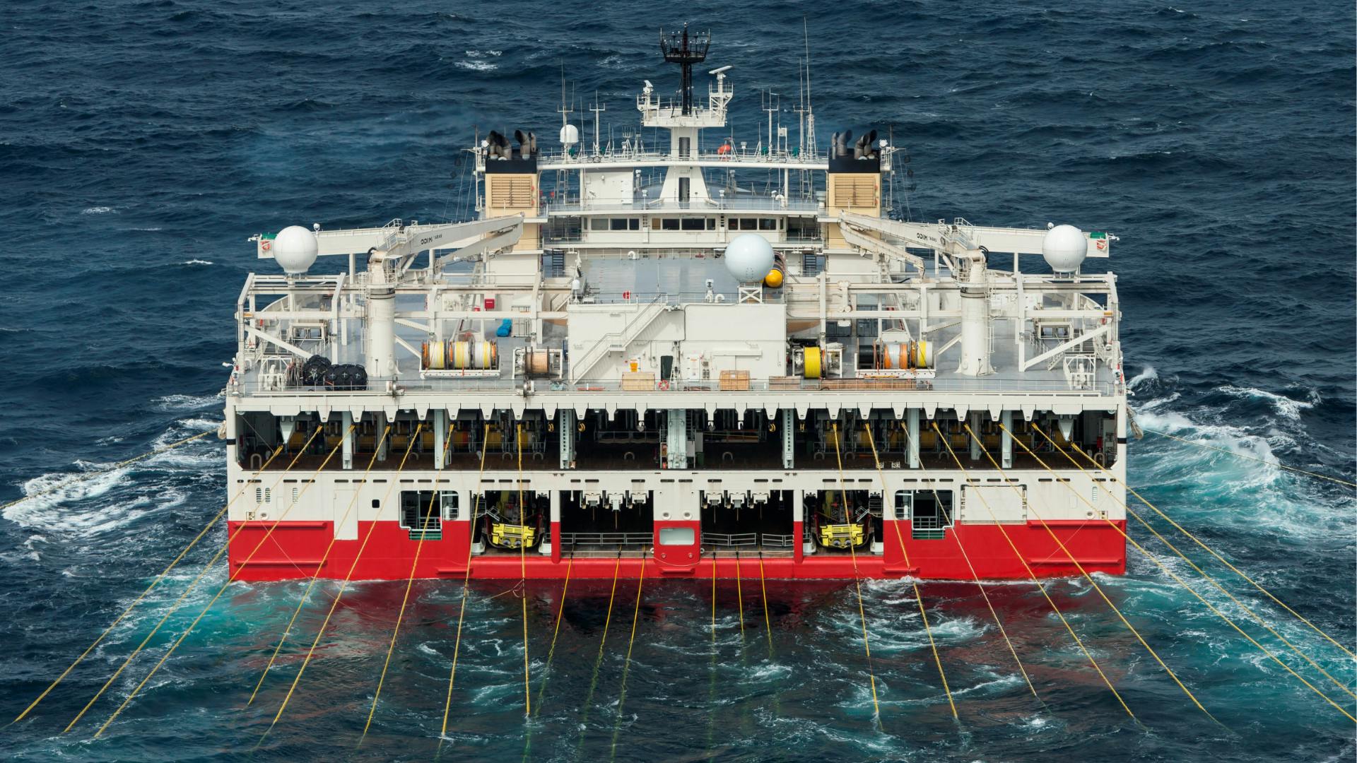 TGS' Ramform Atlas seismic vessel