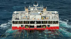 TGS' Ramform Atlas seismic vessel TGS' Ramform Atlas seismic vessel