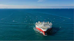 TGS' Ramform Hyperion seismic vessel TGS' Ramform Hyperion seismic vessel