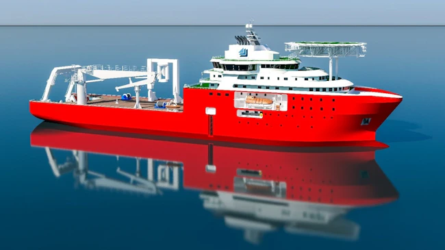 Asso Subsea&rsquo;s Avra cable-lay vessel