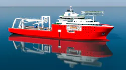 Asso Subsea’s Avra cable-lay vessel Asso Subsea’s Avra cable-lay vessel