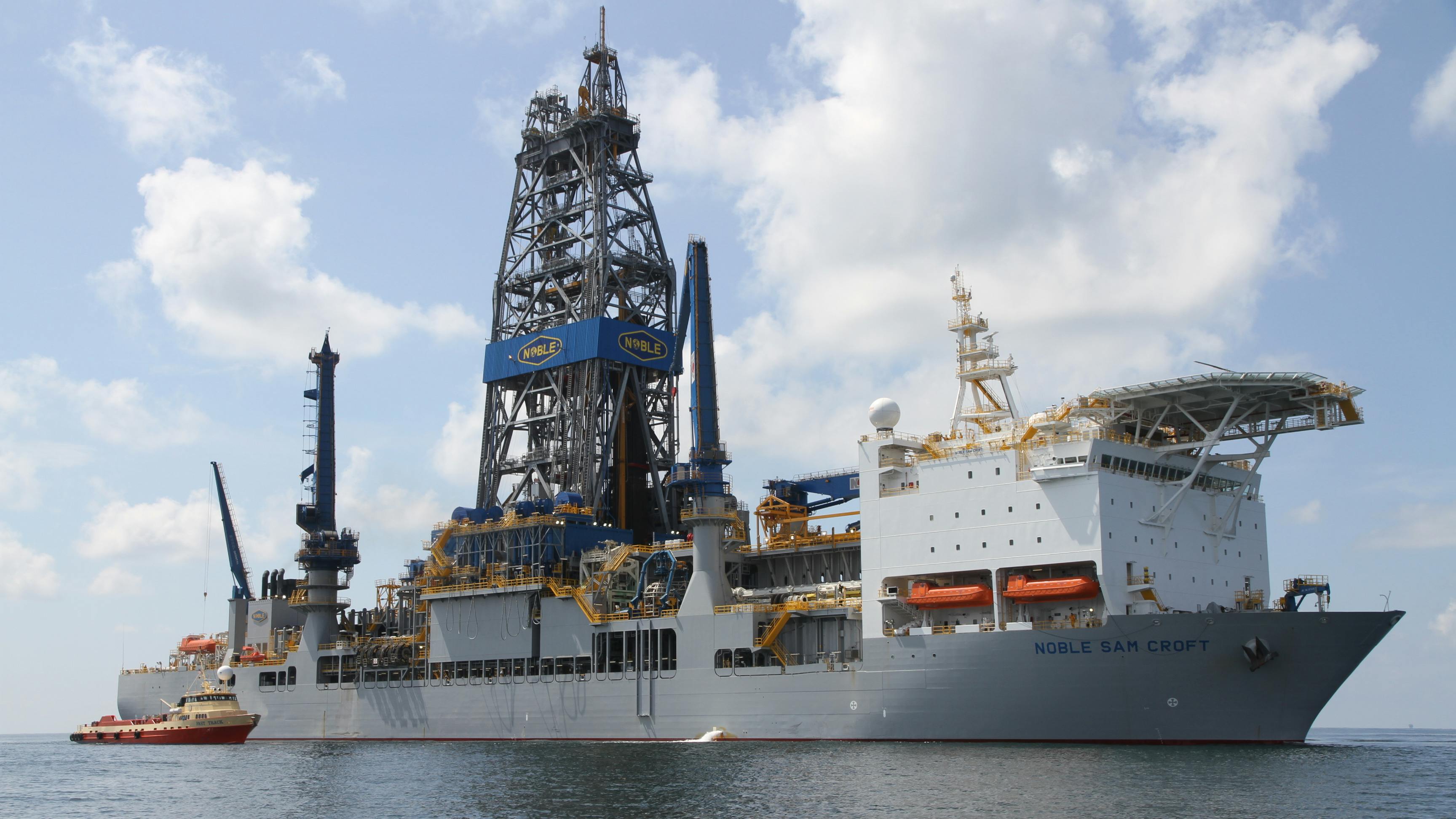 Noble Sam Croft drillship