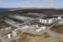 west of Shetland gas plant west of Shetland gas plant