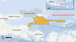 Map of Barong Working Area Map of Barong Working Area