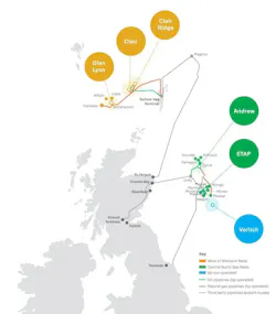 bp north sea asset map bp north sea asset map