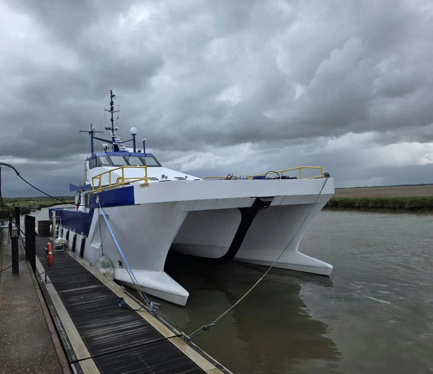 electric crew transfer vessel