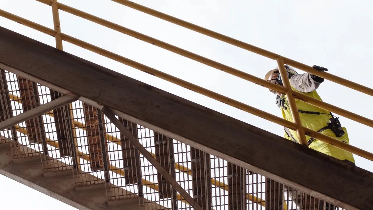 Equinor worker in the Campos Basin Pre-salt Polygon