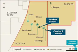 APA Corp. has significant oil and gas operations in two primary offshore blocks in Suriname: Block 58 and Block 53. APA Corp. has significant oil and gas operations in two primary offshore blocks in Suriname: Block 58 and Block 53.