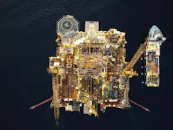 Transocean’s Development Driller II during offshore operations in the Guyana-Suriname Basin. Transocean’s Development Driller II during offshore operations in the Guyana-Suriname Basin.
