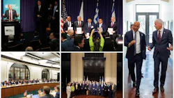 dignitaries from the US, Cyprus, Greece and Israel come together on June 11