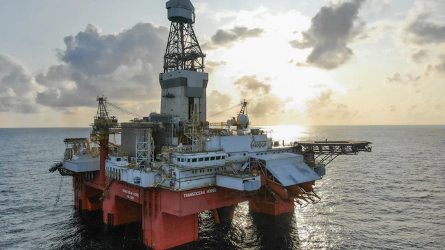 Transocean Norge offshore rig