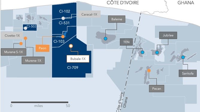 Murphy proves oil with third well of deepwater C&ocirc;te d&rsquo;Ivoire campaign