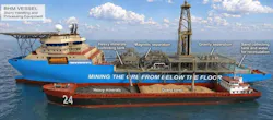 equipment line-up and slurry handling on a mining ship equipment line-up and slurry handling on a mining ship
