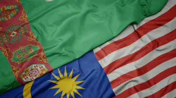 turkmenistan and malaysia flags