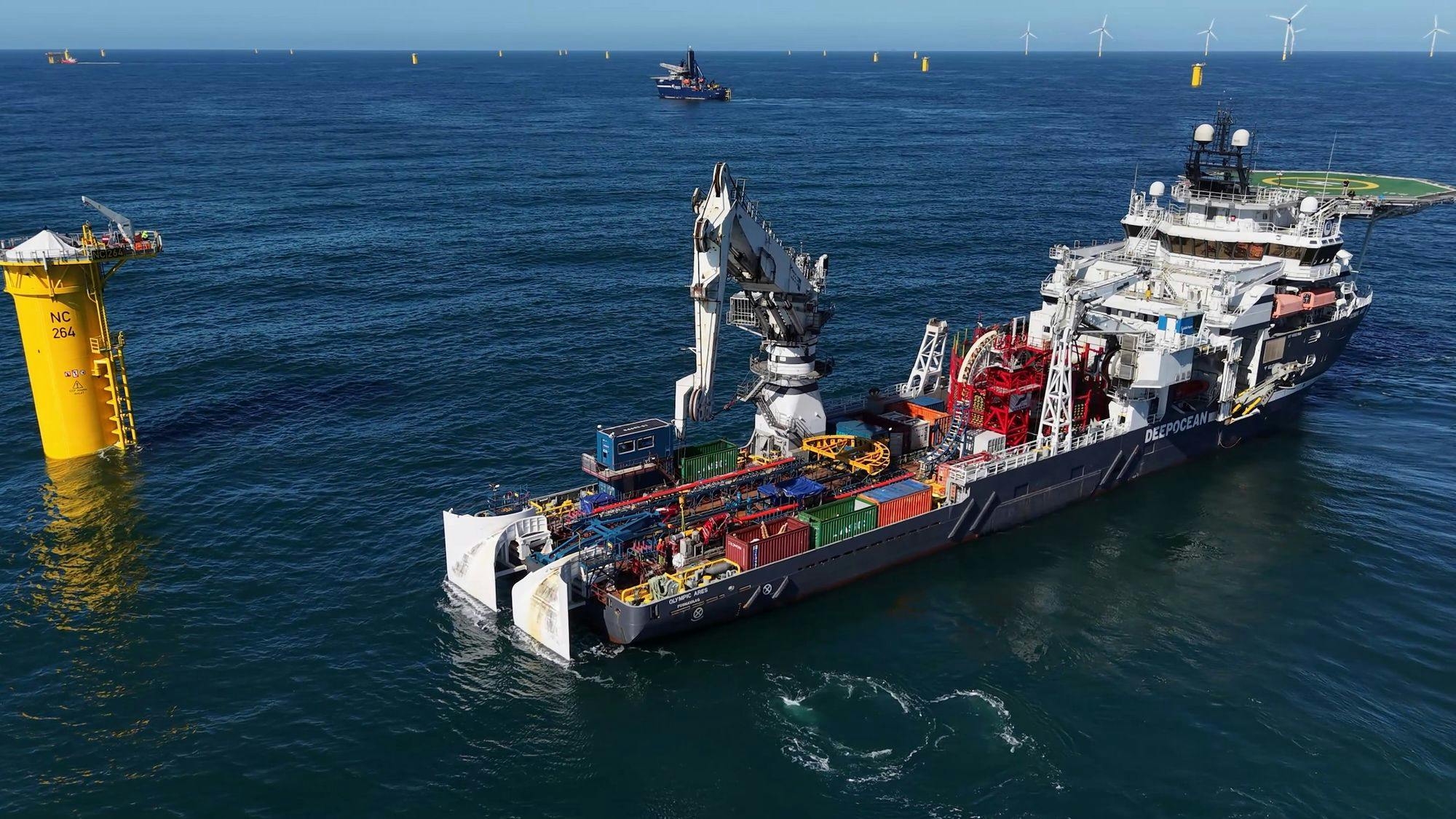 multi-role subsea construction vessel Olympic Ares