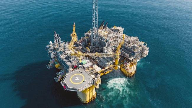 Troll C platform in the North Sea