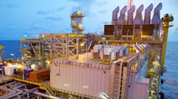 Jubilee FPSO vessel in Ghana