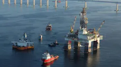 SSV Catarina semisubmersible offshore drilling rig