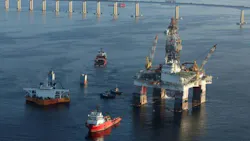 SSV Catarina semisubmersible offshore drilling rig