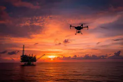 Offshore operators are integrating drones into routine inspection and monitoring programs