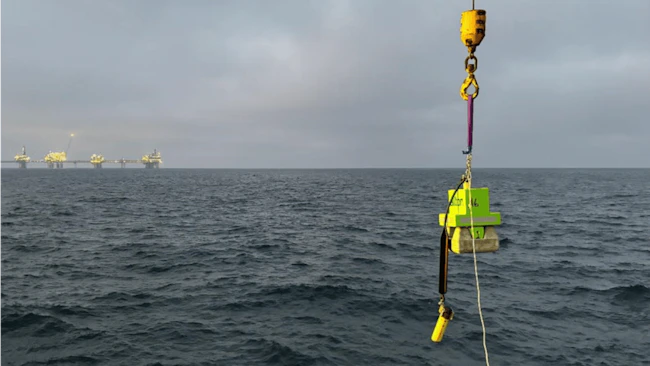 drop and pop deployment field test in the north sea
