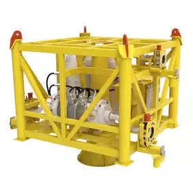 Baker Hughes modular compact pump cluster manifold