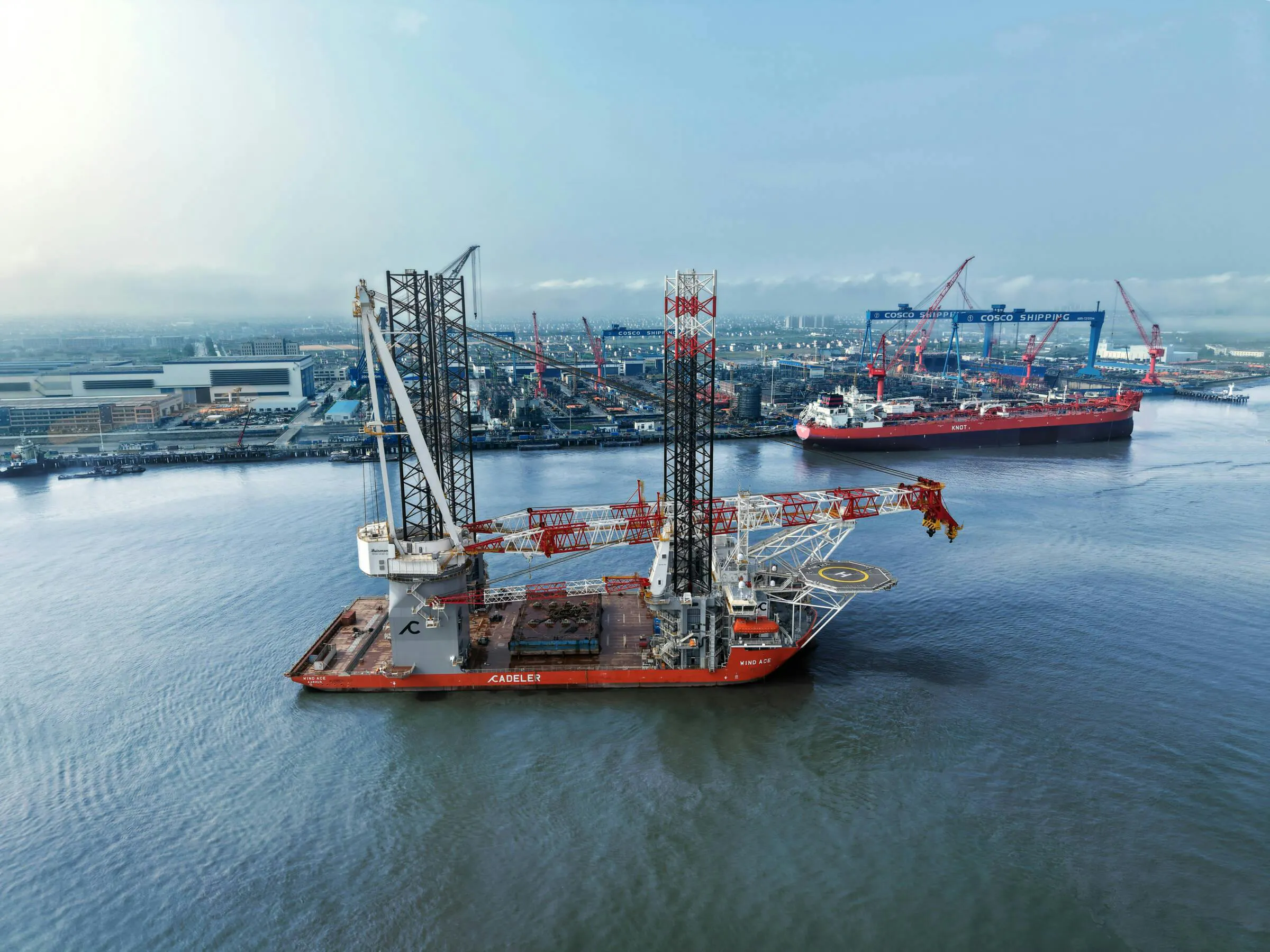 Cadeler's Wind Ace wind installation vessel