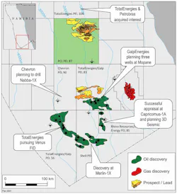 Map of PEL 87 and Neighboring Activity