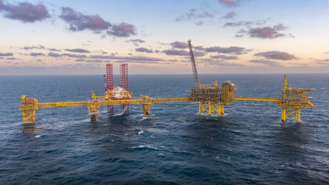 Tyra gas-condensate field in Danish North Sea