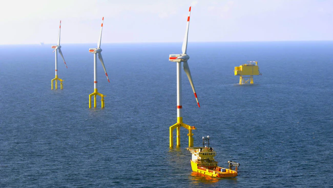 HVDC use on DolWin1 offshore wind farm near Germany