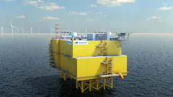 TenneT's 2-GW platform