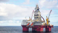 Transocean Enabler offshore drilling rig