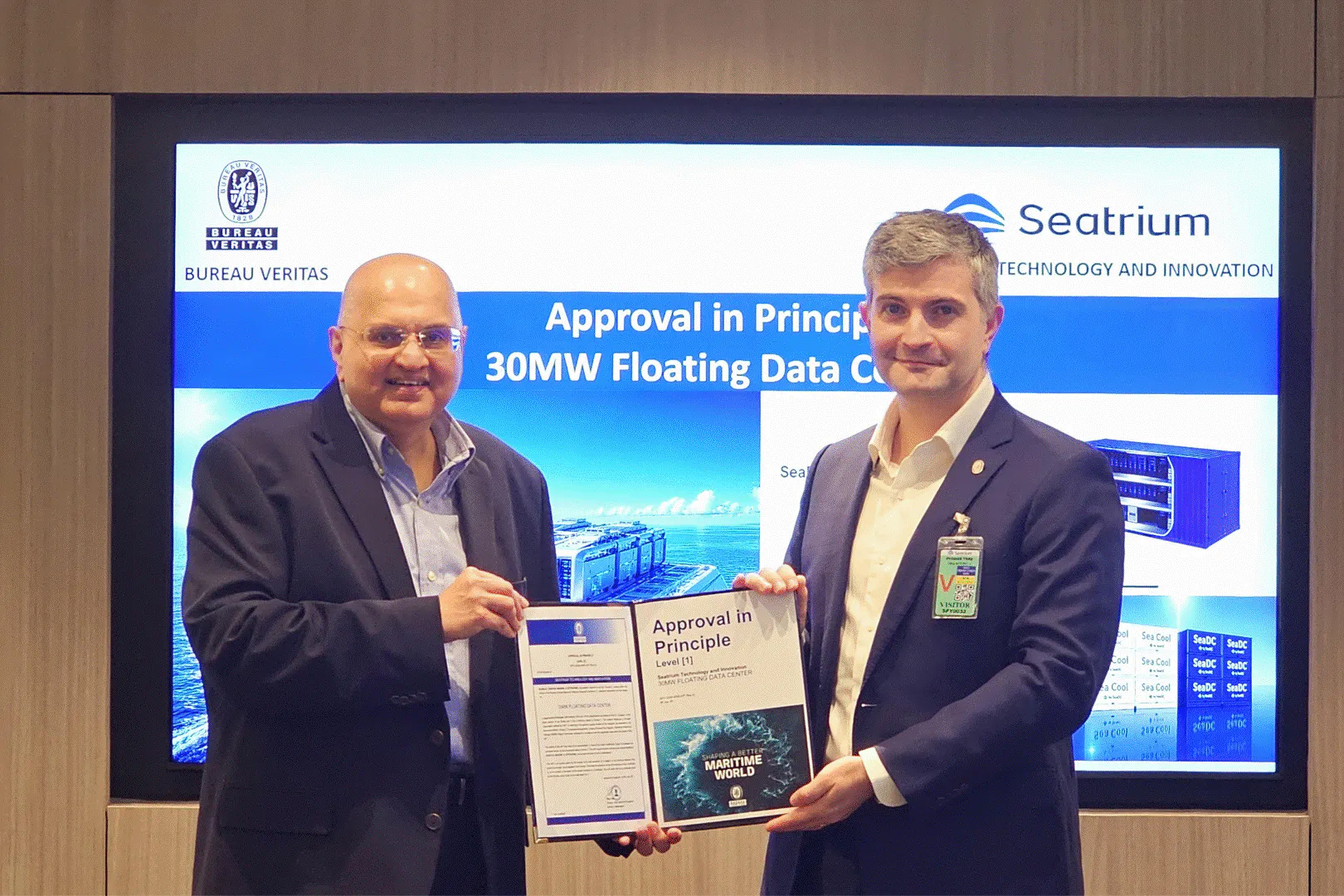 Bureau Veritas Marine & Offshore grants Approval in Principle (AiP) to Seatrium Technology & Innovation