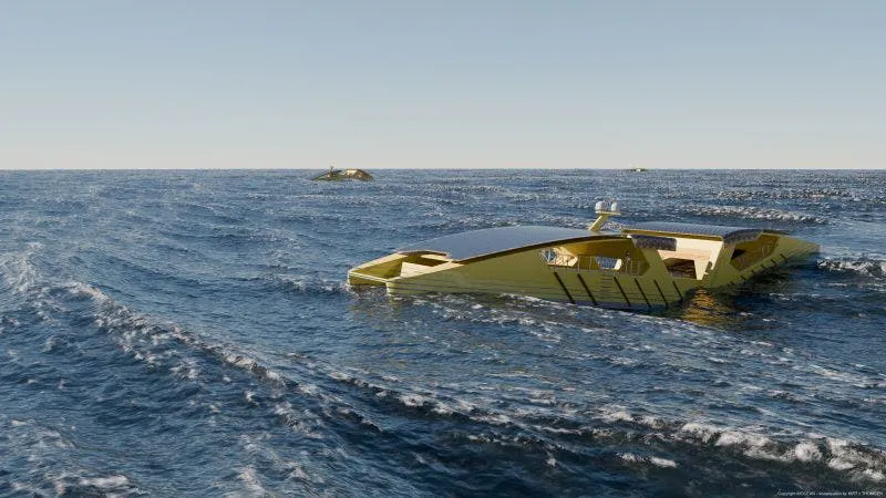 Mocean Energy's Blue Core offshore data center concept