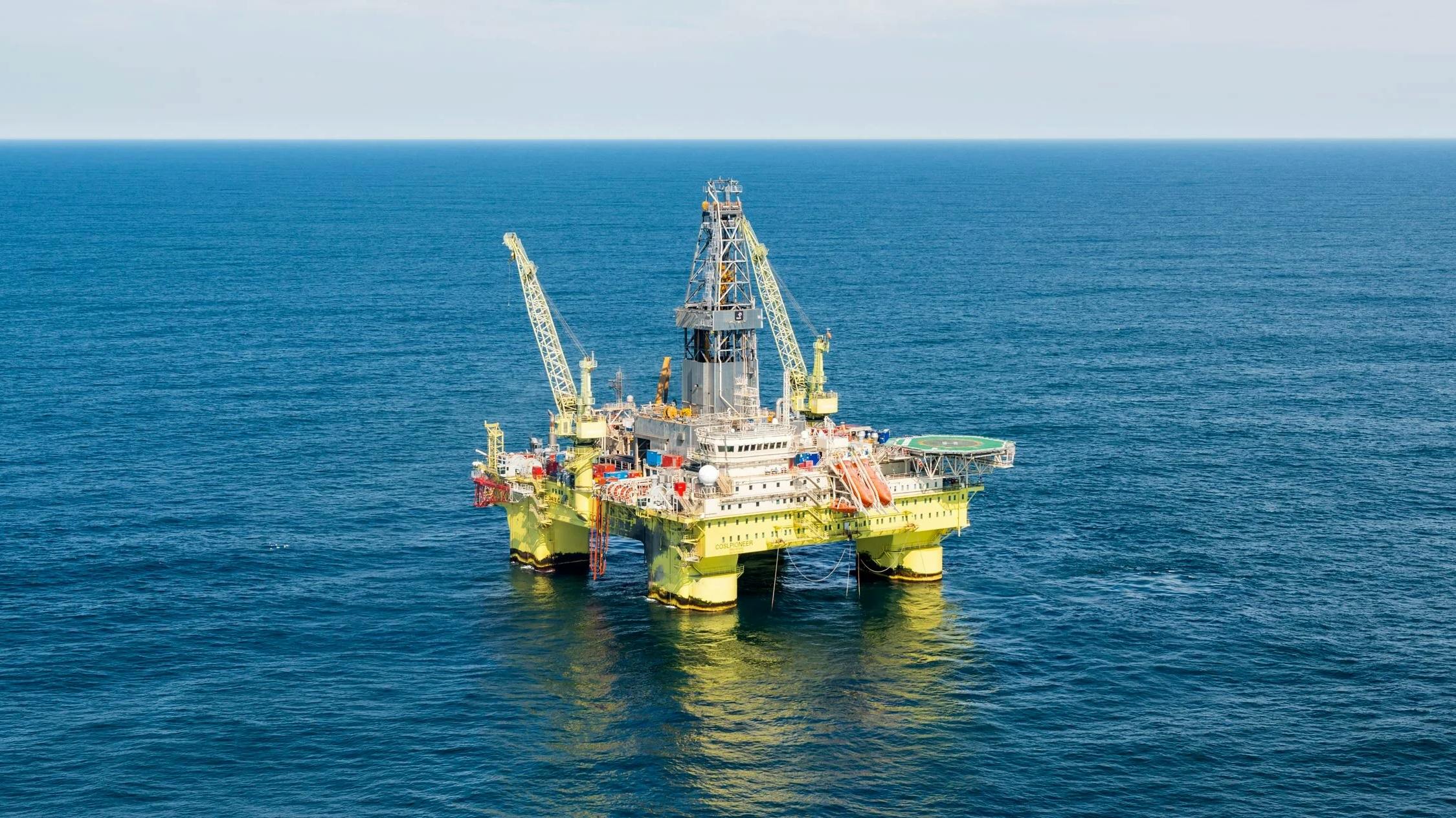 COSL Pioneer semisubmersible drilling rig