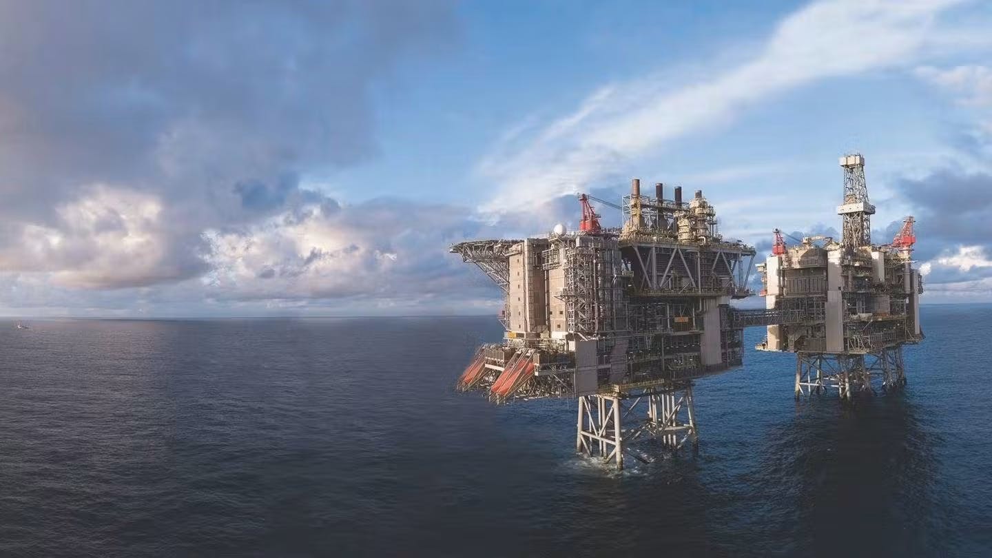 Clair Ridge offshore production