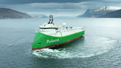 SW Bly seismic research vessel