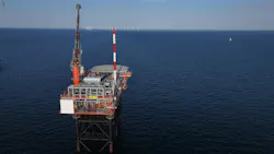 N05-A platform in the North Sea