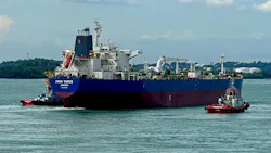 MT Jaka Tarub departs Batam, Indonesia