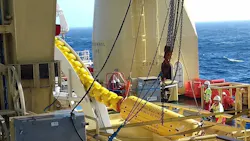 Subsea equipment deployed at the Orlando field in the UK North Sea