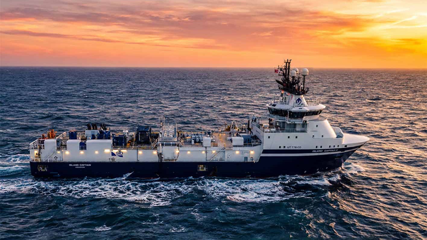 MV Island Captain well stimulation vessel