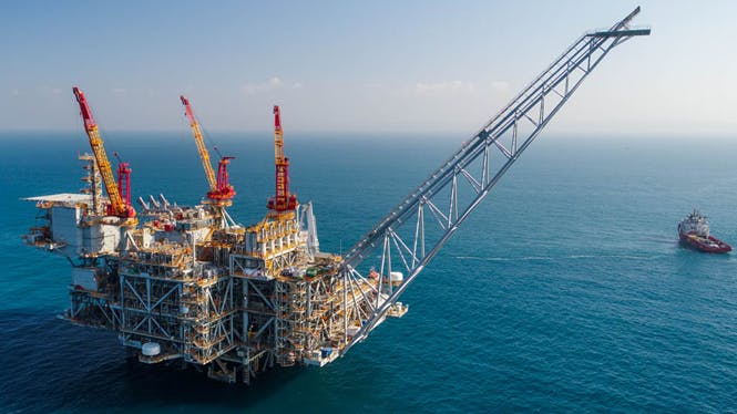Chevron's Leviathan asset offshore Israel