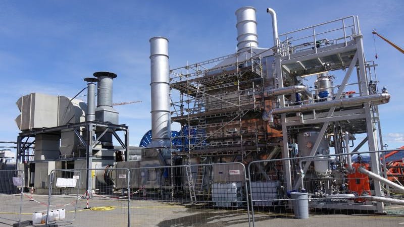 Techouse's compact once-through steam generator
