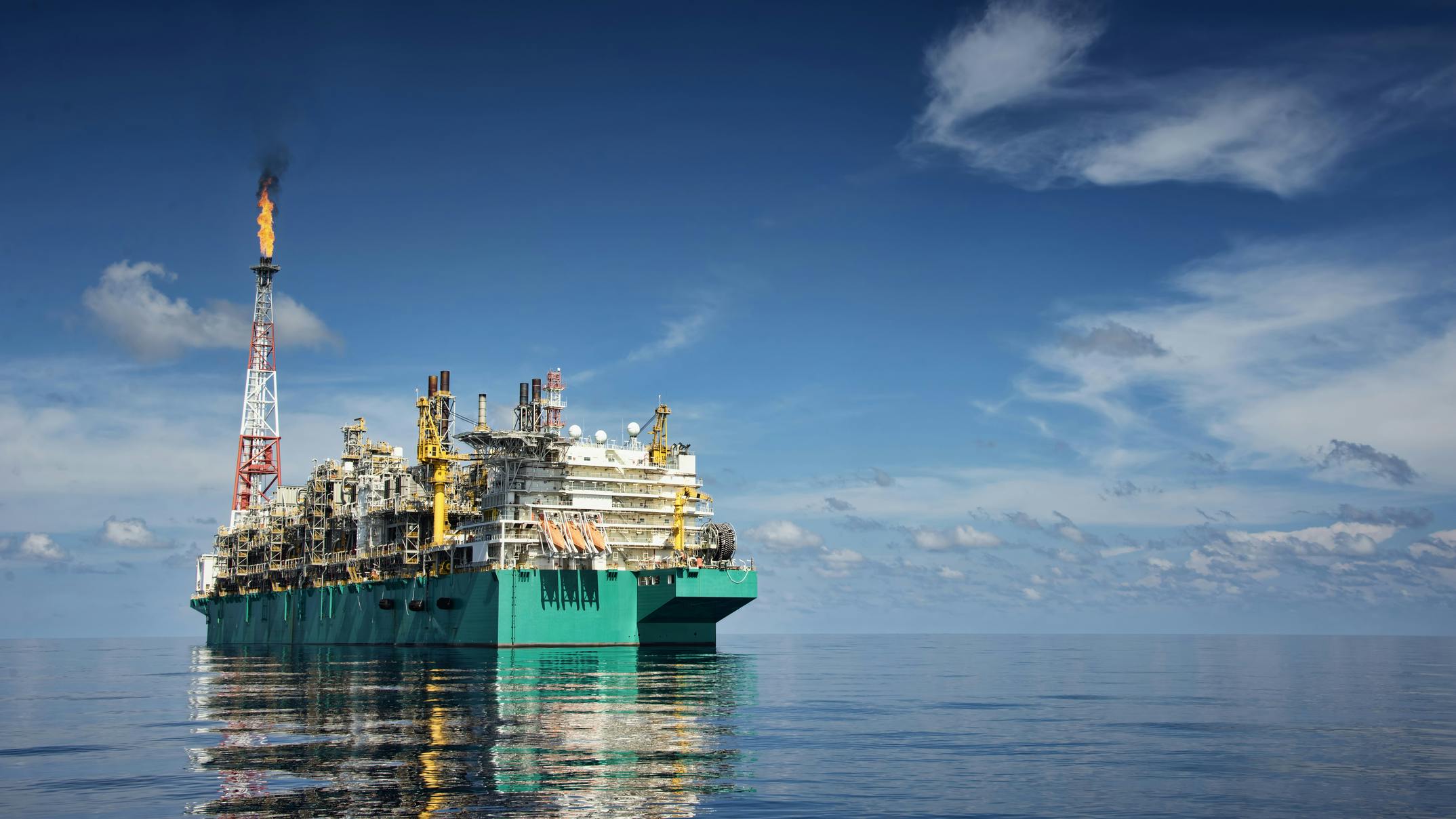 FLNG vessel